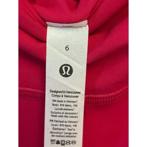 NWT Lululemon Size 6 Align HR Pant 28” PSNT Passionate Pink Authentic thumbnail 4