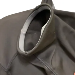 Salomon 1/4 Zip Advanced Skin Warm Running Jacket Sz L Black~Gray Vented Layer thumbnail 4