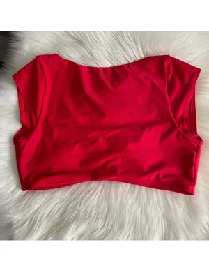 Holister swim suit top Red Size M thumbnail 4
