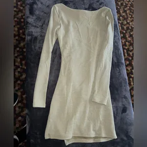 Princess Polly William Mini Dress in Khaki Size 8 New with tag thumbnail 7
