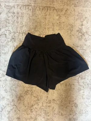 Black Aerie Crossover Shorts thumbnail 2