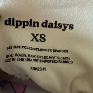 DIPPIN DAISYS | Pink Floral Triangle Bikini Top | Size Extra Small thumbnail 6