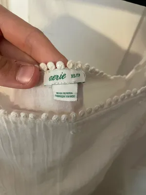Aerie White Dress thumbnail 3