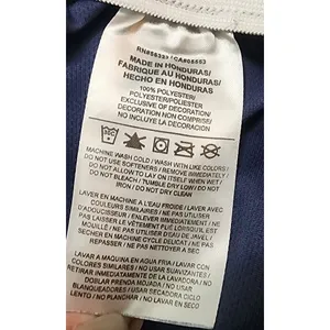Nike Women's Navy Blue Athletic‎ Shorts with White Trim Comfortable Sporty M thumbnail 4