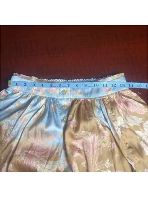 FREE PEOPLE Intimately Night Special Printed Pants Harem pants Embroidered Sz S thumbnail 6