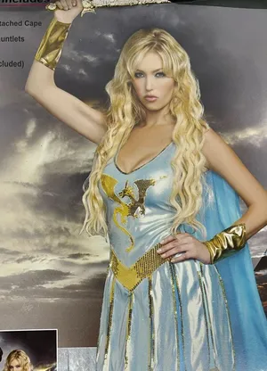 Dreamgirl NWT Sexy 2pc Dragon Warrior Queen Halloween Costume sz Small thumbnail 5