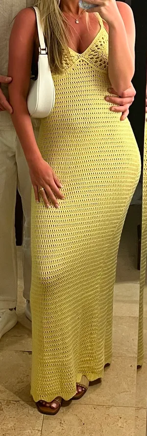 Meshki Yellow Maxi Dress thumbnail 3