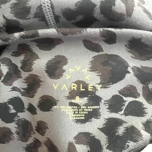 Varley Century‎ Dark Gray Cheetah Leggings Size Small thumbnail 10