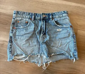 ZARA Jean Skirt Denim thumbnail 1