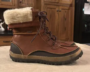 Merrell Tremblant Mid Polar WP Winter Brown‎ Leather Women's Boots size 7 thumbnail 1