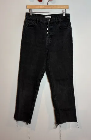 PacSun black High Rise Straight jeans thumbnail 1