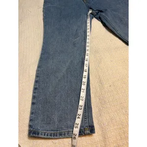 Everlane The Curvy Cheeky Jean Women’s 28 High Rise Crop Straight Leg thumbnail 13