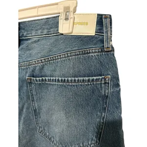 Express high-waisted wide-leg cropped jeans Size 12 S thumbnail 6
