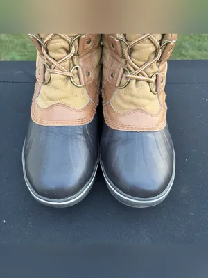 JBU by Jambu Lorna Cold-Weather Quilted Winter Duck Boots Tan Brown 9M thumbnail 3