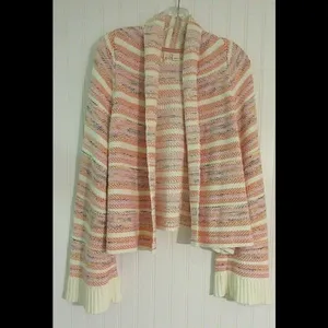 Anthropologie jacket by Moth bell sleeve sz Large thumbnail 2