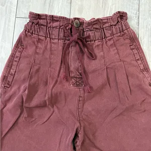 Free People Margate Pleated Indiepop Paper bag Trouser Pant size xs thumbnail 5