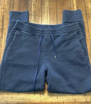 CRZ YOGA Navy Jogger Sweatpants Women’s Size 12 thumbnail 1