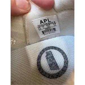 APL White Techloom Wave Leopard Running Sneakers Womens 5.5 Athletic Casual Shoe thumbnail 3