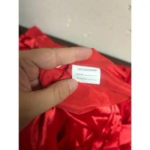 Wear Your Love Red Ruffle Gown – XS/S – Wedding Guest - Holiday Party Dress, Prom Dress, NWT, Lace-Up Back thumbnail 8