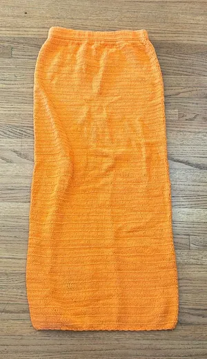 Eunoia Orange Skirt Size M thumbnail 1