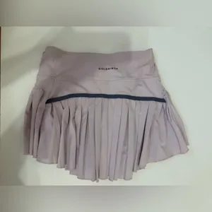 Lavender/ light pink gold hinge tennis skirt thumbnail 4