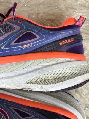 Hoka One One Purple/Orange Women's Running Shoes Size US W 9.5 thumbnail 9