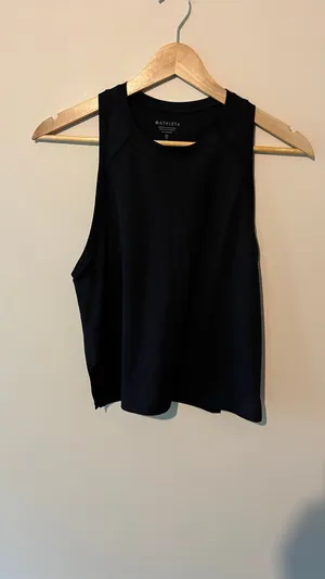 Athleta Transcend Women’s Black Racerback Performance Tank Top Size XS - Athlet thumbnail 3