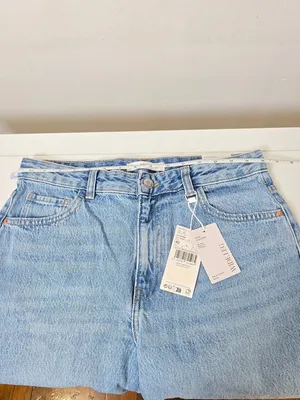 Mango Wideleg Mid-Rise Jeans - Medium Blue - Women's Size 8 - 47083267 thumbnail 5