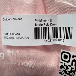 Outdoor Voices Birdie Polo Dress In Pinkfinch Unlined Tennis Golf Size S NEW thumbnail 8