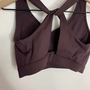 Oner Active Unified Layered Plum Brown Sports Bra XS Womens thumbnail 5