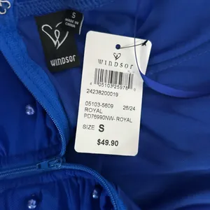 Windsor Blue Beaded Homecoming Dress thumbnail 5