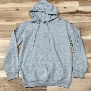 Nasty Gal Varsity League Pocket Detail Hoodie Grey Women’s Small thumbnail 1