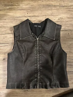 Shein Leather Set Two-Piece thumbnail 2