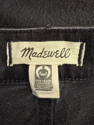 Madewell Black Curvy 90's Straight Women's Jeans, Size 29 thumbnail 10