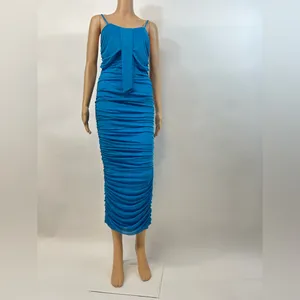 ASOS Vibrant Blue Maxi Dress Size 6 thumbnail 3