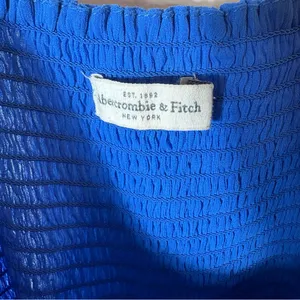 Abercrombie &‎ Fitch Blue Spaghetti Strap Dress Size Medium thumbnail 4