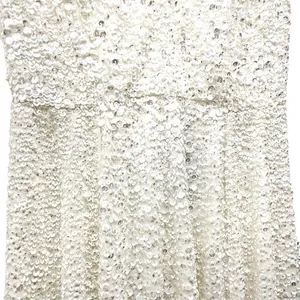 NWT ASOS Ivory Sequined Beaded Josie Backless Cami Maxi Wedding Dress Size 6 NEW thumbnail 10