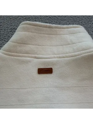 Y2K Columbia Women’s 2X Cream Fleece Lined Full Zip Jacket Insulated Omni Shield thumbnail 7