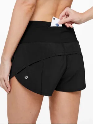 Lululemon Speed Up Low-Rise Lined Short 2.5", Black, Size 12, NWT thumbnail 6