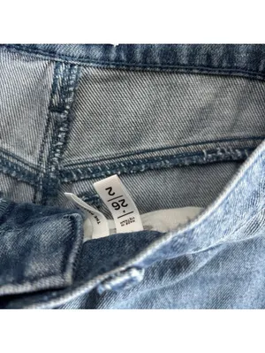 Loft EUC Women's Medium Wash The Palazzo Jeans Size 26/2 thumbnail 4