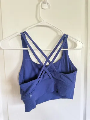 Lululemon Energy Bra Long Line Ribbed *Medium Support, B–D Cup thumbnail 5