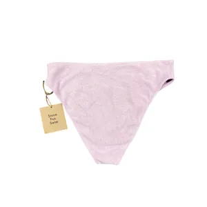 Stone Fox Swim x Free People Sola Bottom Orchid Petal Terry Bikini Bottom XL thumbnail 5
