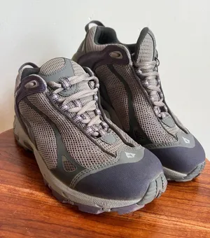 Vasque Women's Trail Shoes hiking in Gray and Purple Accents thumbnail 1