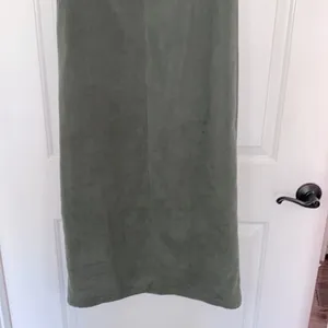 Tip Top vintage green floral maxi dress size small thumbnail 9