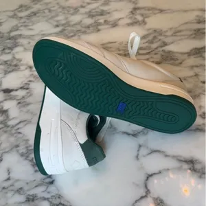 EUC KEDS X STAUD The Court Sneakers Cream and Green Women's Sz 7.5 Sold Out thumbnail 9