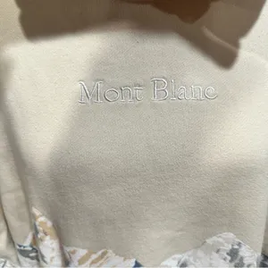Modish Rebel Mont Blanc Mountain Hooded Sweatshirt – Size Small thumbnail 5