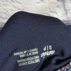 Aerie Blue‎ Space Dye Pique One Piece Cheeky Swimsuit size small thumbnail 9