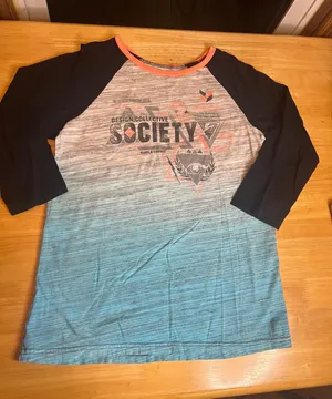 Women’s Society Tee Blue thumbnail 1