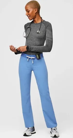 Light Blue Straight Leg scrubs thumbnail 1