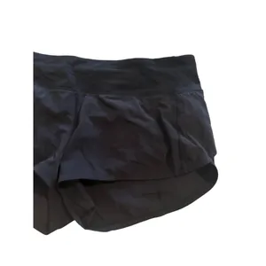 LULULEMON Womens Black Workout Shorts Size 8 thumbnail 2